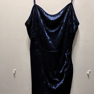 Sexy Velor Dress
